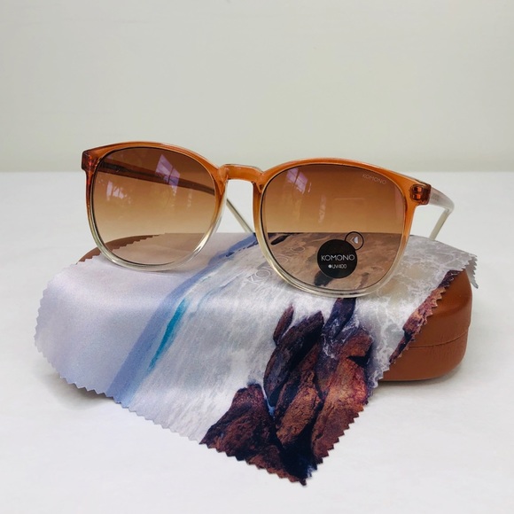 KOMONO Urkel Gradient Peach Sunglasses 🕶 (NEW) - Picture 2 of 6